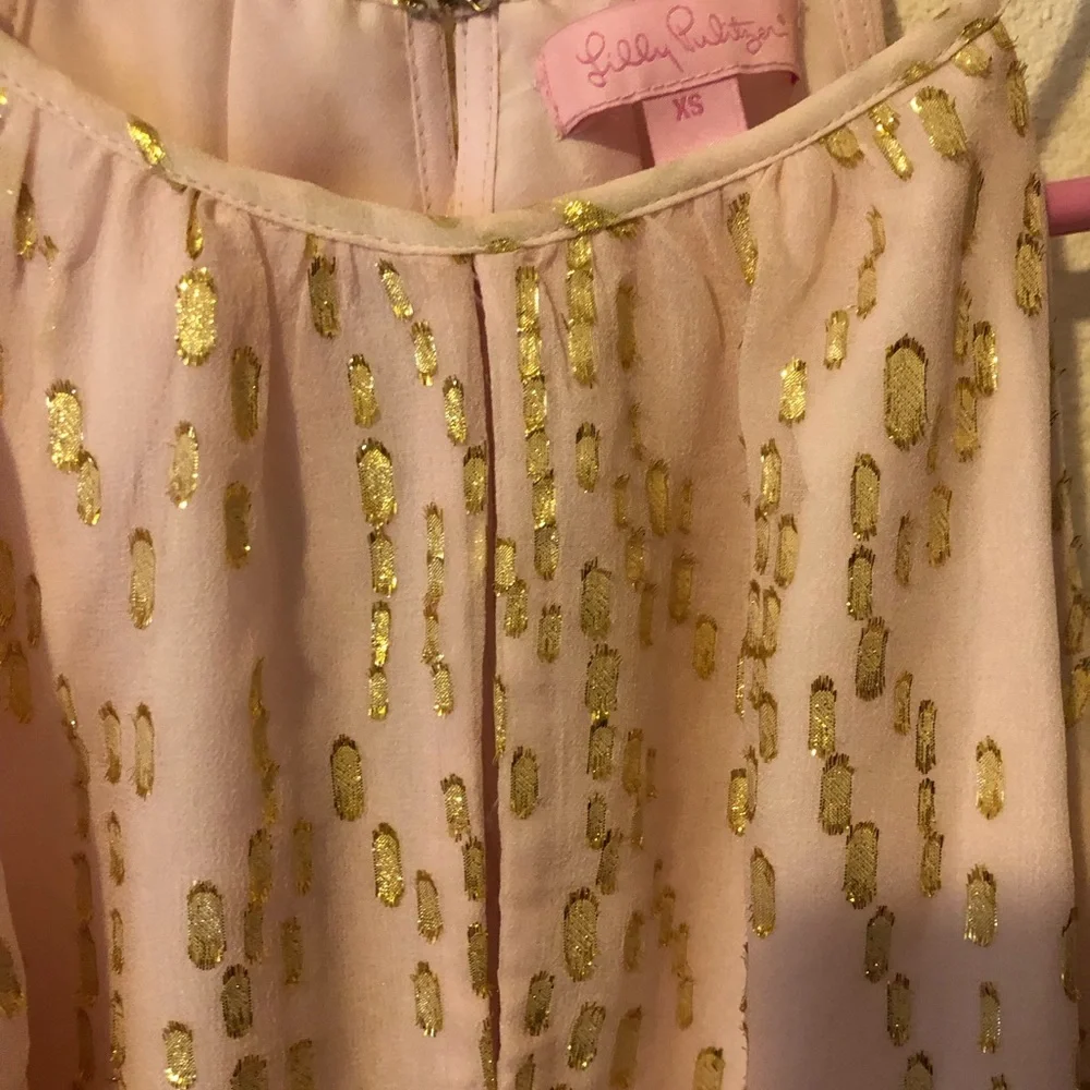 Lilly Pulitzer sleeveless blouse size XS NWOT